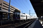 Silverliner V Set on Septa Train # 7204 stopped at Norristown Transportation Center after having arrived from 30th St Station